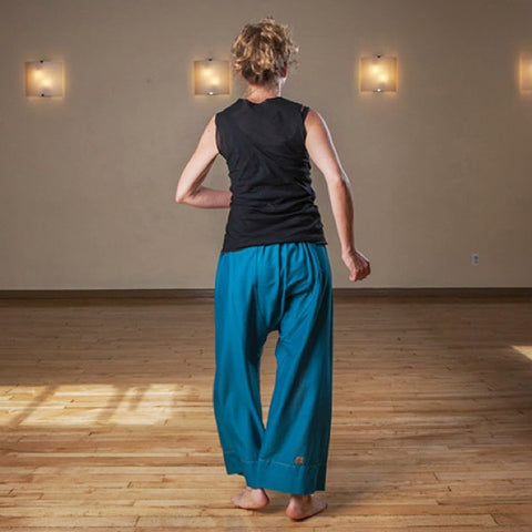 Teal Length 1 Original Light Weight Dream Yoga Pants<br>Photo taken at <a href="http://www.estheryoga.com" target="_blank">Esther Myers Yoga Studio </a>in Toronto, Canada<br>Photography credit: Taralea Cutler of <a href="http://archive.eyecontact.ca/portfolio" target="_blank">Eye Contact Photography, Toronto </a>
