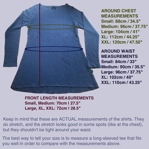 Hemp Long Sleeved Thick Jersey Knit Shirts for Women Hemp Long Sleeved Thick Jersey Knit Shirts for Women