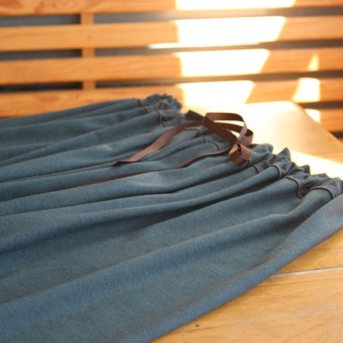 Bamboo Dream Pants: Loose-Fitting Yoga Pants for Women in Dark Slate Grey