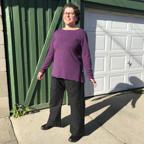 Black with Black Stitching and Drawstring, Pockets, Big Cuffs Black with Black Stitching and Drawstring, Pockets, Big Cuffs