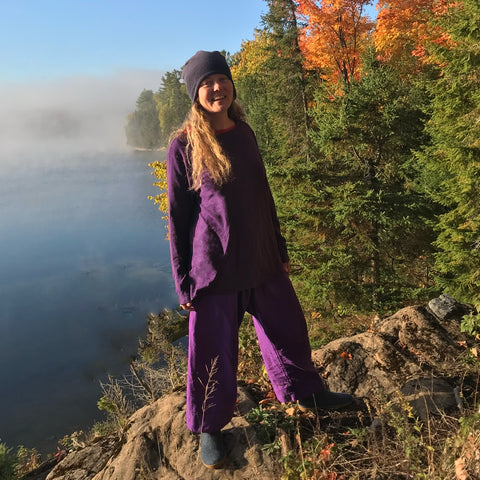 Double! Original Cotton Dream Pants (Two-Ply): Loose-Fitting Yoga Pants or Yoga Bloomers for Women - Rosie's List Double! Original Cotton Dream Pants (Two-Ply): Loose-Fitting Yoga Pants or Yoga Bloomers for Women - Rosie's List