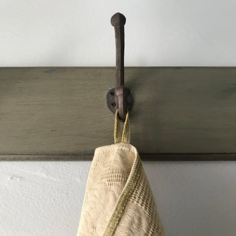 Light Weight Cotton Linen Antique Damask Bath Sheet Light Weight Cotton Linen Antique Damask Bath Sheet