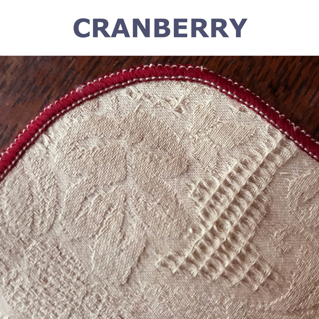 Pack of 20 - SERIOUSLY THIRSTY  HANDKERCHIEFS - Cotton Linen Antique Damask