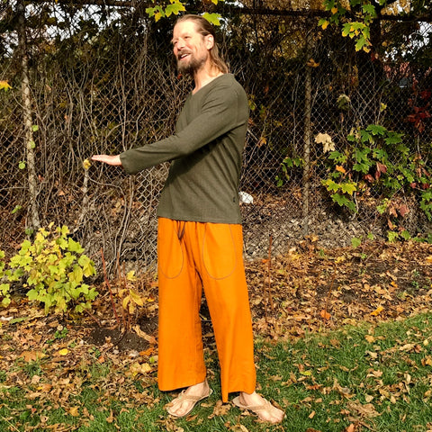 Double! Original Cotton Dream Pants (Two-Ply): Loose-Fitting Yoga Pants for Men - Rosie's List