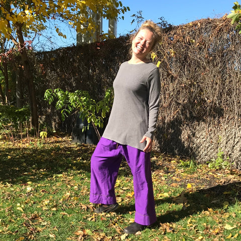 Double! Original Cotton Dream Pants (Two-Ply): Loose-Fitting Yoga Pants or Yoga Bloomers for Women - Rosie's List