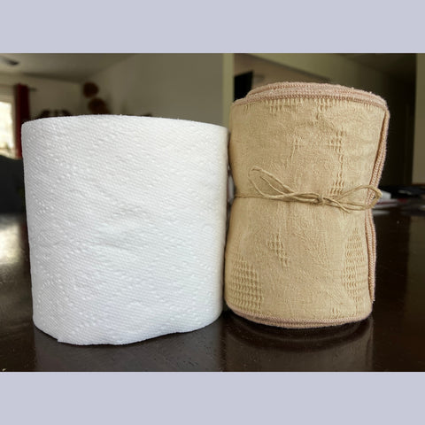 NUMBER ONE CLOTHS - Greatly Reduce Toilet Paper Consumption - (Pack of 20)