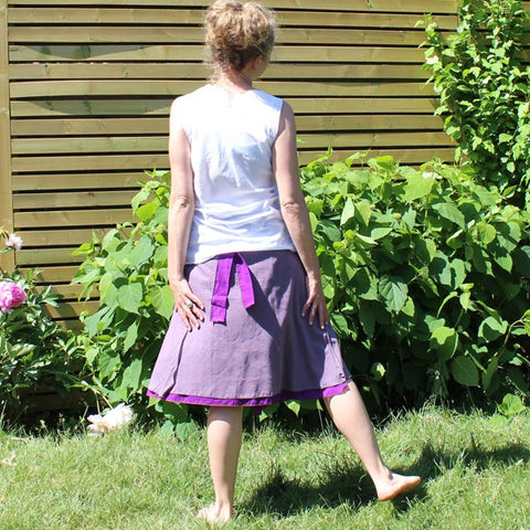 Lightest Cotton Wrap Skirts