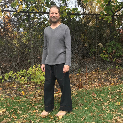 Hemp Dream Pants: Loose-Fitting Yoga Pants for Men