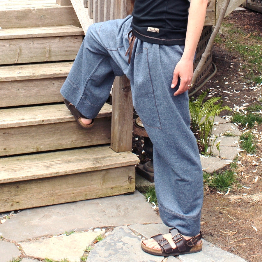 Denim Dream Pants: Loose-Fitting Yoga Pants for Women – Dear Lil