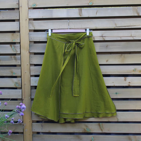 Lightest Cotton Wrap Skirts